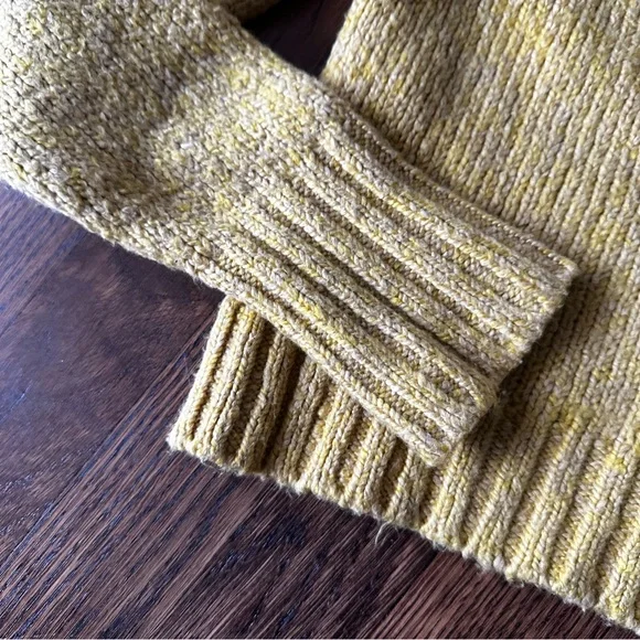 American Eagle Outfitters Yellow Fair Isle Cozy Knit Sweater - Picture 6 of 13